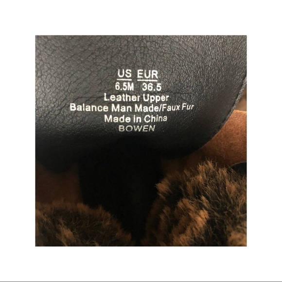 Sam Edelman Bowen Cold Weather Boots Faux Fur women’s sz 6.5 - Picture 12 of 12